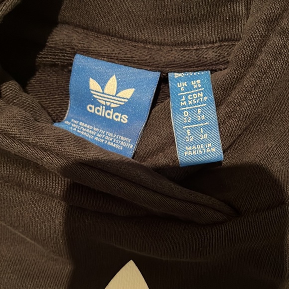 Adidas “Originals Cropped hoodie” Size XS. Colour black. - Picture 3 of 3